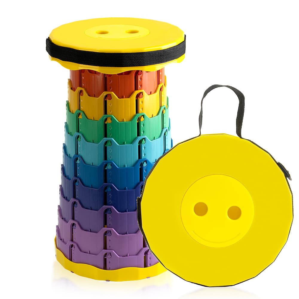 코멧 아웃도어 휴대용 높이조절 캠핑 스툴