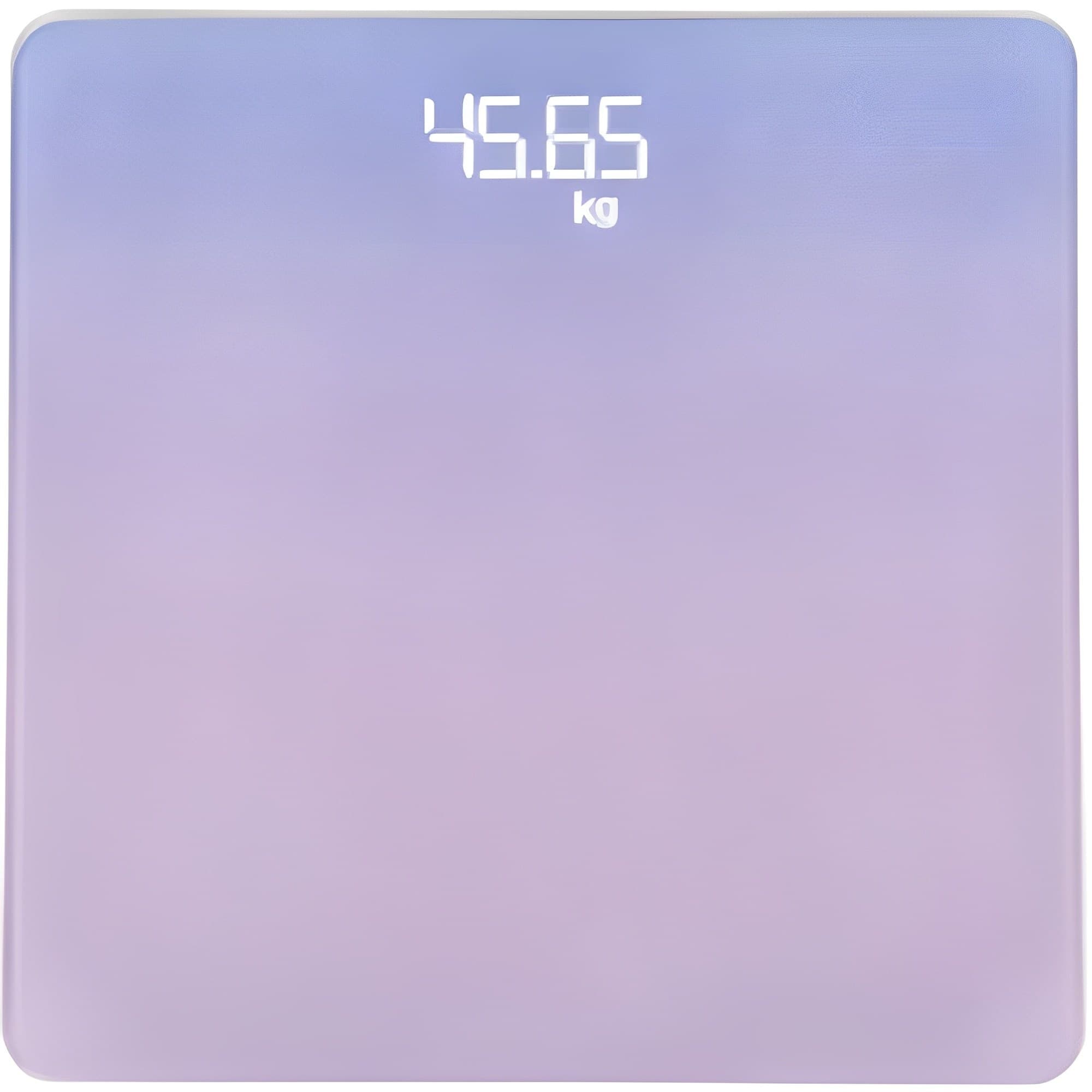 블루스타 실내 온도측정가능 LED 파스텔 정밀 체중계