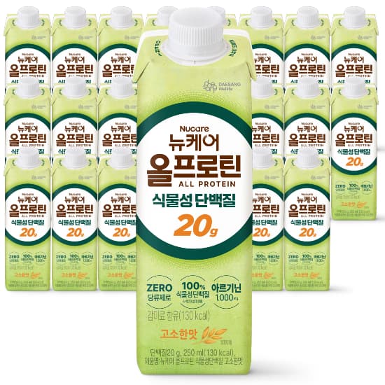 뉴케어올프로틴 식물성단백질 고소한맛