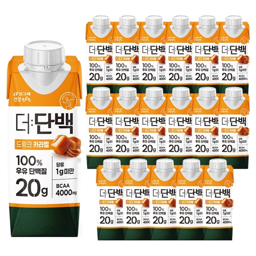 더단백 드링크 카라멜 헬스보충식품